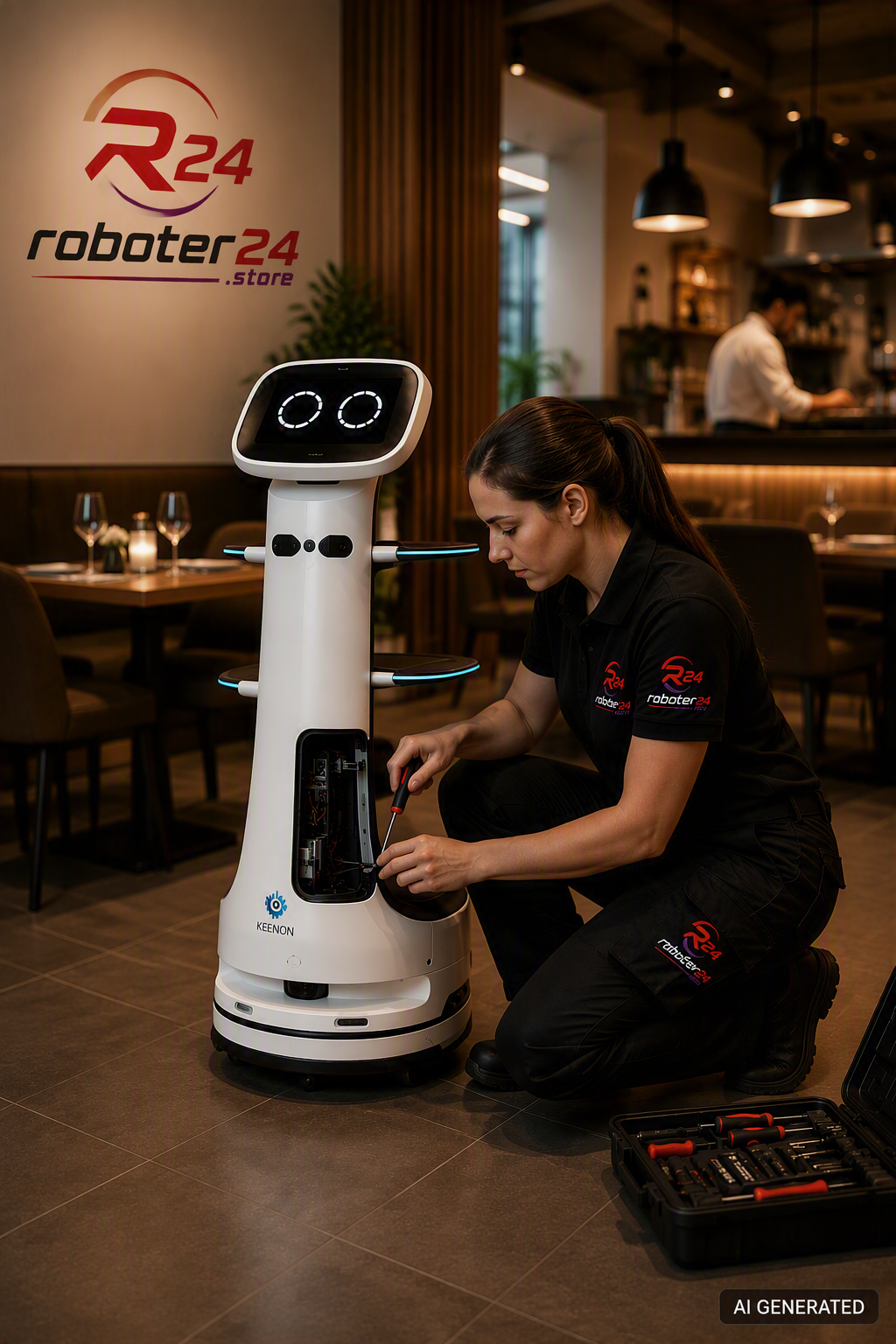 Monatlicher Wartungsvertrag Service Roboter Basic