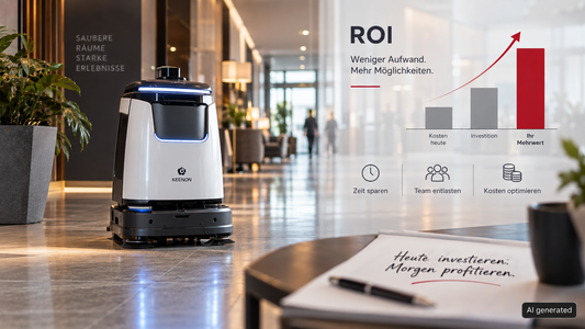 ROI von Reinigungsrobotern: Wann lohnt sich die Investition?