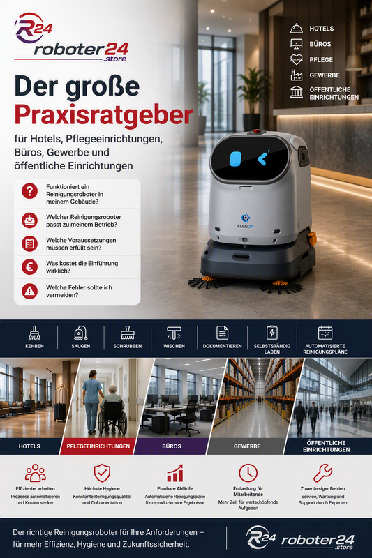 Reinigungsroboter erfolgreich einführen: Worauf Unternehmen vor dem Kauf und bei der Einrichtung achten sollten