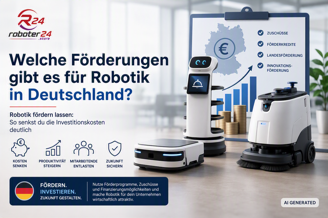 Welche Förderungen gibt es für Robotik in Deutschland?