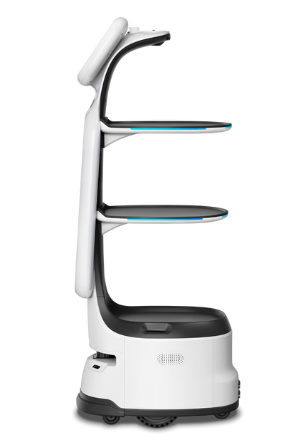 KEENON DINERBOT T11 Serviceroboter für schmale Gänge mit 49 cm Durchfahrtsbreite / Leasing ab 211,00€