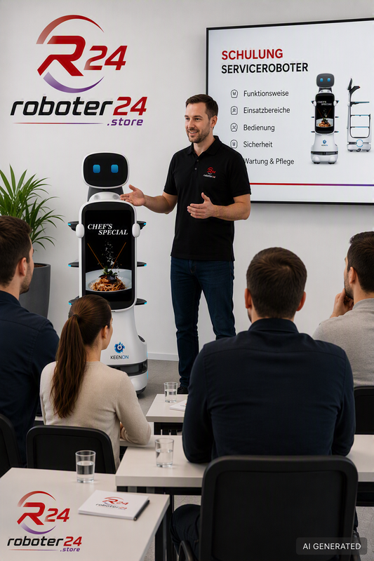 Keenon Roboter Schulung  – Professionelles Anwendertraining vor Ort oder online