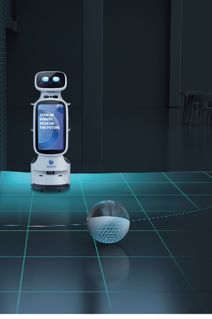 KEENON DINERBOT T11 Serviceroboter für schmale Gänge mit 49 cm Durchfahrtsbreite / Leasing ab 211,00€