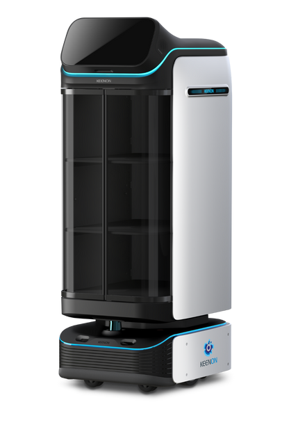 KEENON DINERBOT T3 Serviceroboter mit geschlossener Transportkabine / Leasing ab 303,00€