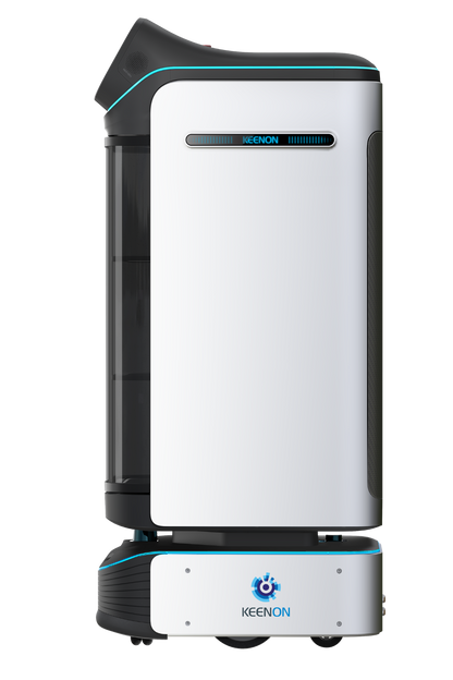 KEENON DINERBOT T3 Serviceroboter mit geschlossener Transportkabine / Leasing ab 303,00€