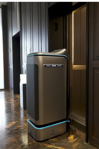 KEENON DINERBOT T3 Serviceroboter mit geschlossener Transportkabine / Leasing ab 303,00€