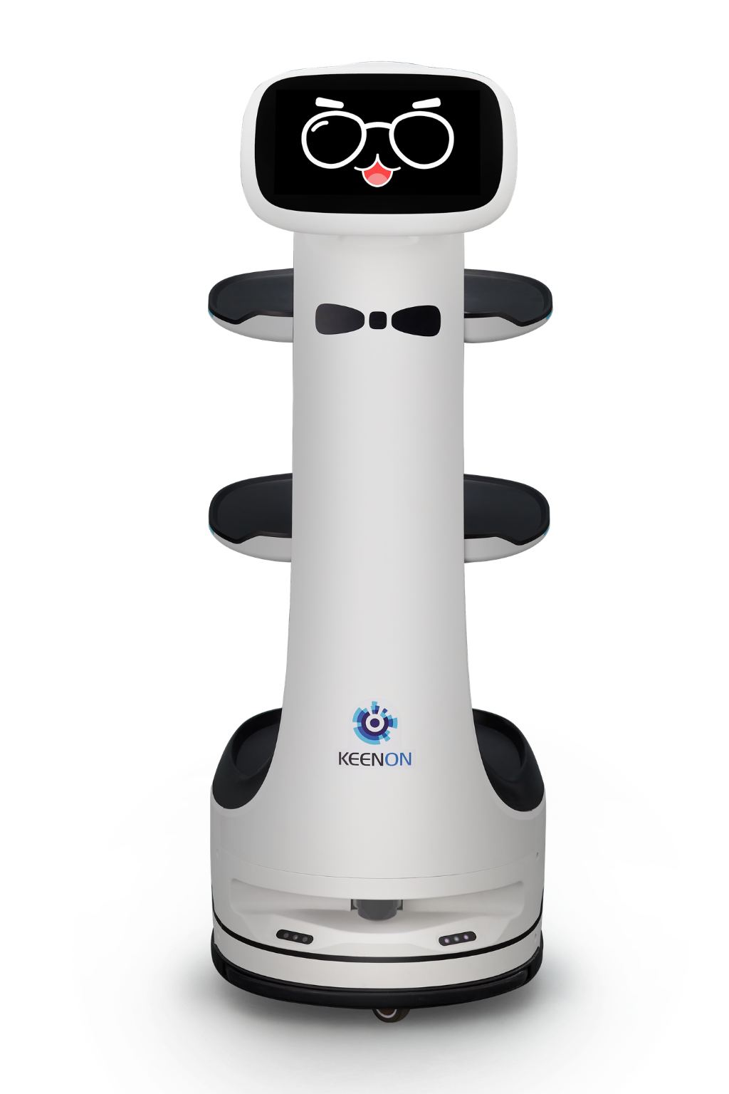 KEENON DINERBOT T8 Serviceroboter für schmale Gänge & autonome Speisenauslieferung / Leasing ab 172,00€