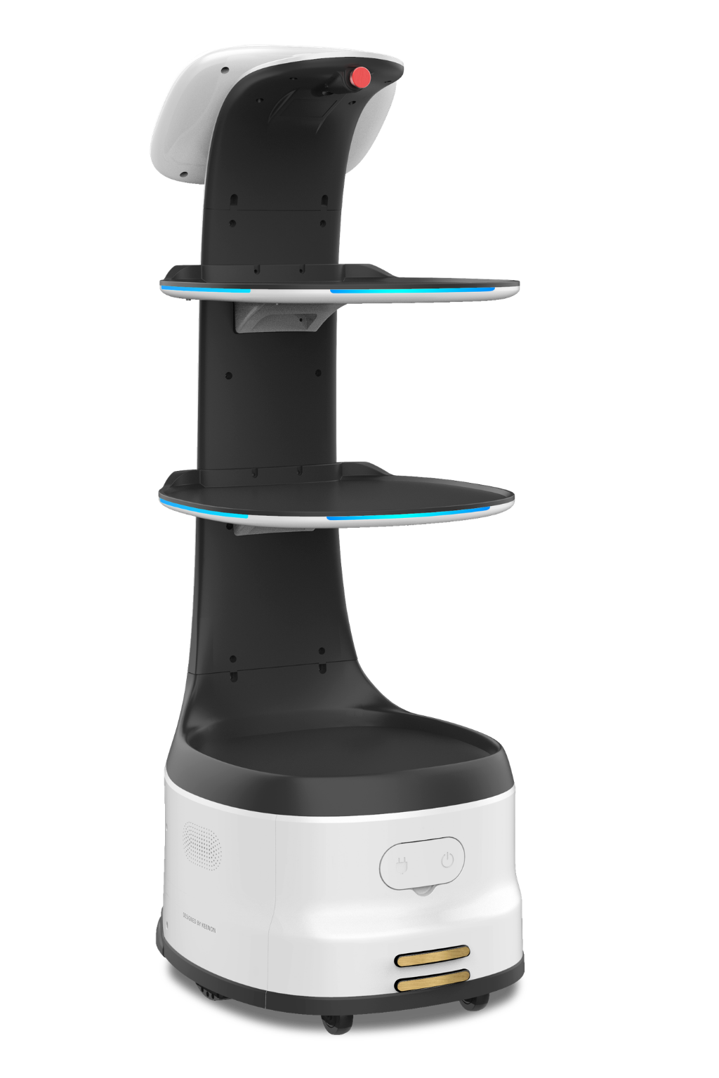 KEENON DINERBOT T8 Serviceroboter für schmale Gänge & autonome Speisenauslieferung / Leasing ab 172,00€