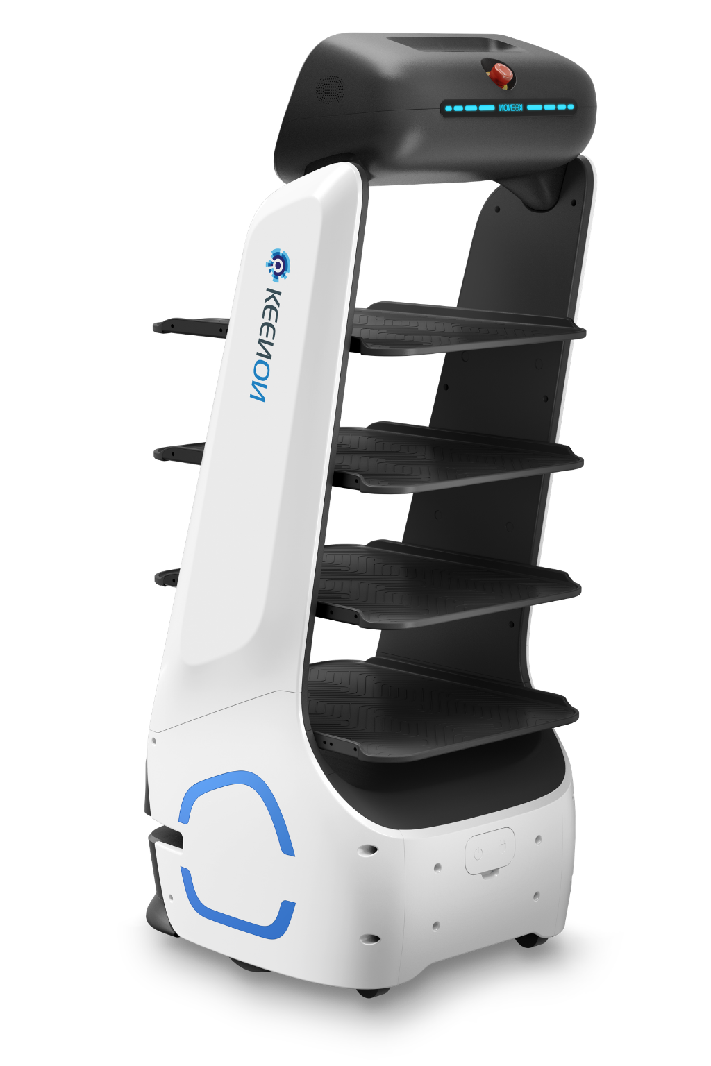 KEENON DINERBOT T9 Serviceroboter mit 40 kg Tragkraft und 4 Ablagen / Leasing ab 183,00€