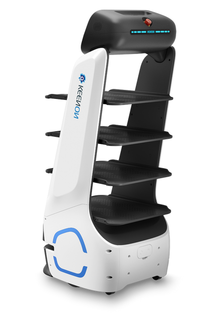 KEENON DINERBOT T9 Serviceroboter mit 40 kg Tragkraft und 4 Ablagen / Leasing ab 183,00€