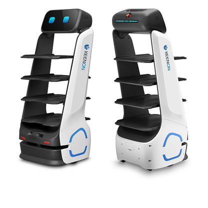 KEENON DINERBOT T9 Serviceroboter mit 40 kg Tragkraft und 4 Ablagen