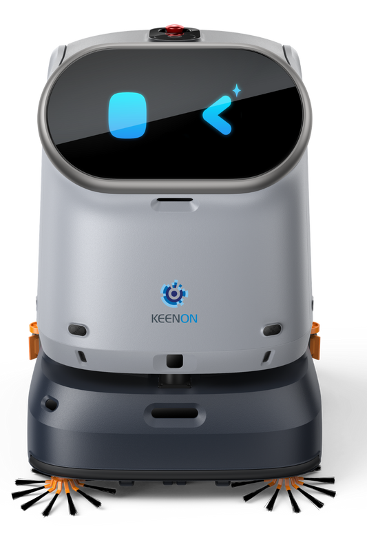 KEENON KleenBot C40 mit Workstation 4-in-1 Reinigungsroboter für Gewerbeflächen / Leasing ab 296,00€