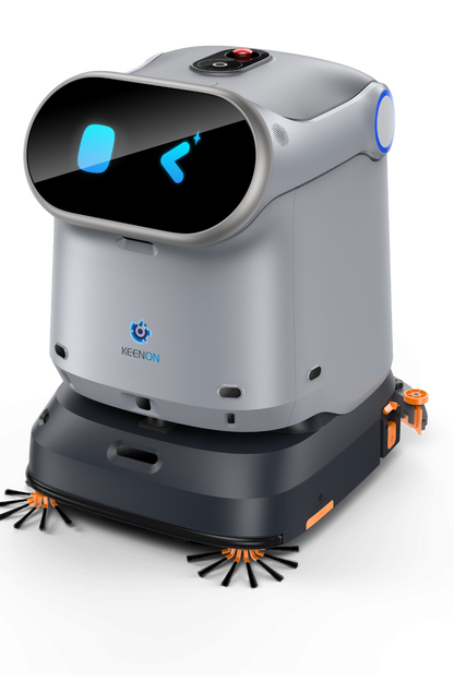 KEENON KleenBot C40 mit Workstation 4-in-1 Reinigungsroboter für Gewerbeflächen / Leasing ab 296,00€