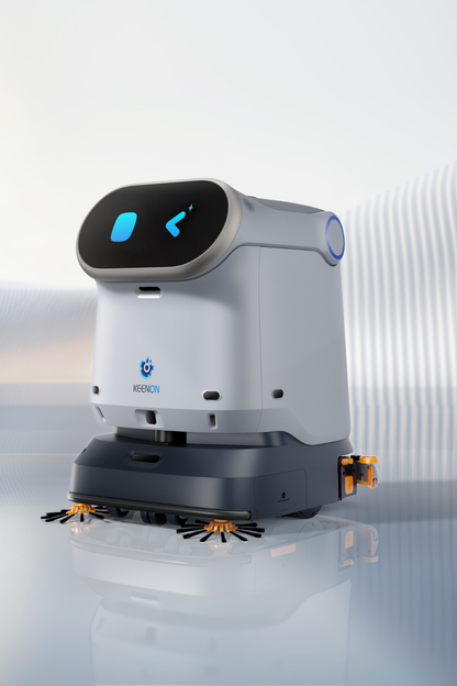 KEENON KleenBot C40 mit Workstation 4-in-1 Reinigungsroboter für Gewerbeflächen / Leasing ab 296,00€