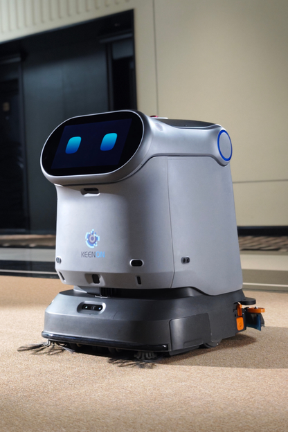 KEENON KleenBot C40 mit Workstation 4-in-1 Reinigungsroboter für Gewerbeflächen / Leasing ab 296,00€
