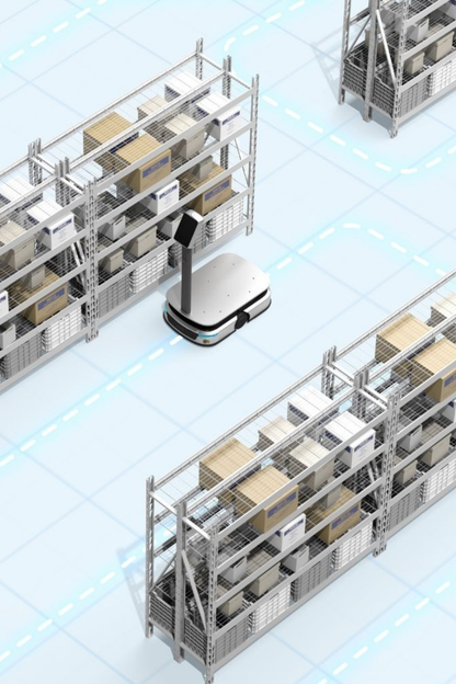 KEENON S100 Schwerlastroboter für autonomen Materialtransport bis 100 kg / Leasing ab 315,00€