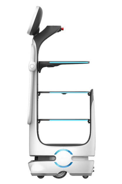 KEENON DinerBot T10 Serviceroboter mit 23,8-Zoll-Werbedisplay / Leasing ab 268,00€