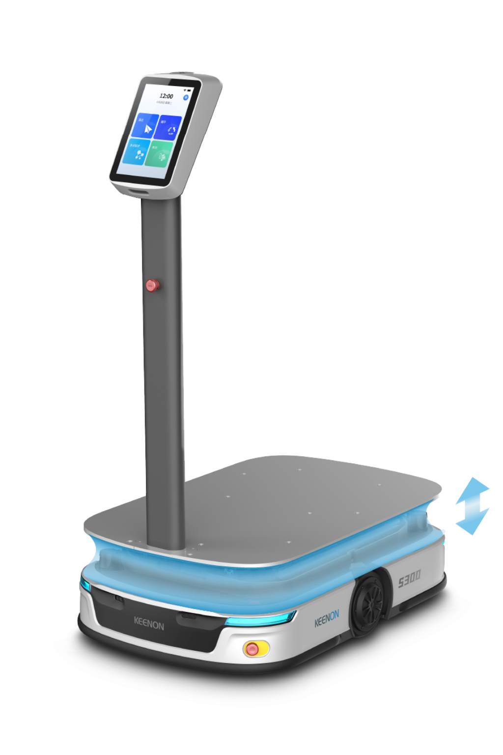 KEENON S100 Schwerlastroboter für autonomen Materialtransport bis 100 kg / Leasing ab 315,00€