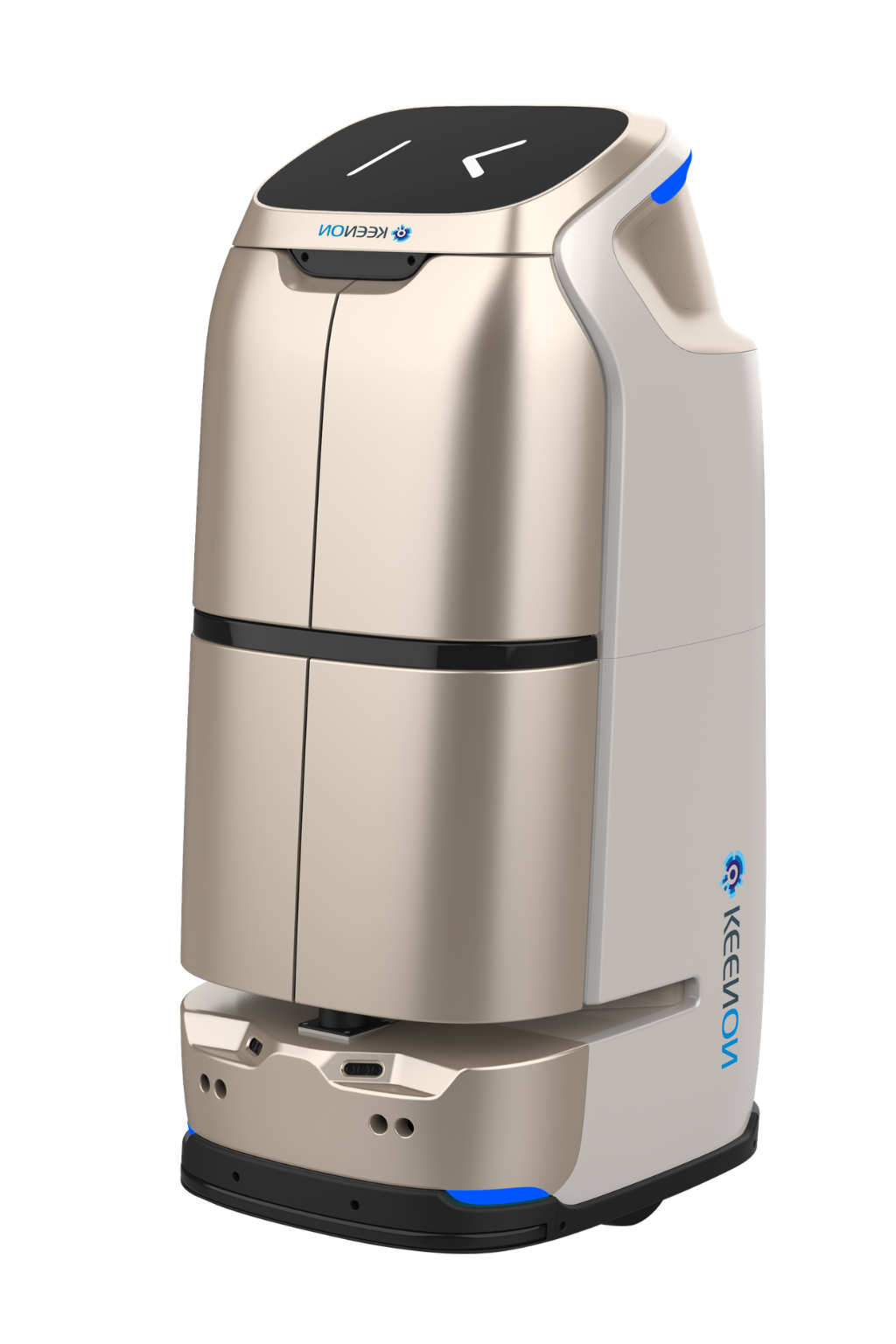 KEENON W3 Butlerbot Serviceroboter für autonome Lieferungen über mehrere Etagen / Leasing ab 345,00€