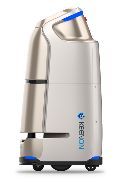 KEENON W3 Butlerbot Serviceroboter für autonome Lieferungen über mehrere Etagen / Leasing ab 345,00€