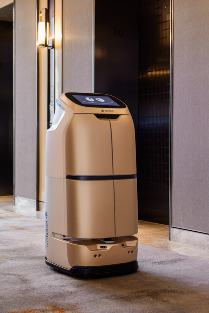 KEENON W3 Butlerbot Serviceroboter für autonome Lieferungen über mehrere Etagen / Leasing ab 345,00€