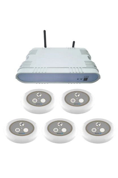 KEENON Call Button Set für T8, T9, T9 Pro & T10 – Serviceroboter-Rufsystem mit 5 Rufknöpfen
