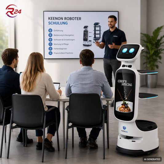 Keenon Roboter Schulung  – Professionelles Anwendertraining vor Ort oder online