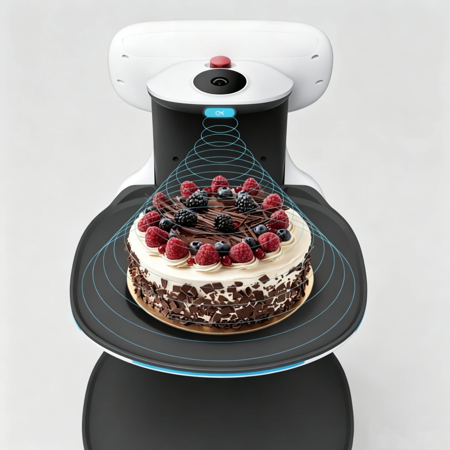 KEENON DINERBOT T11 Serviceroboter für schmale Gänge mit 49 cm Durchfahrtsbreite