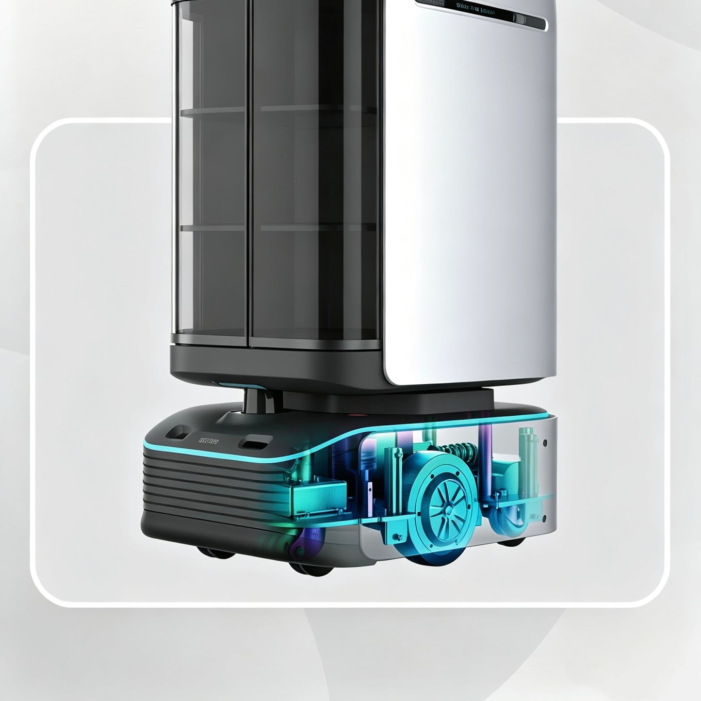 KEENON DINERBOT T3 Serviceroboter mit geschlossener Transportkabine