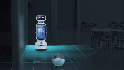 KEENON DINERBOT T11 Serviceroboter für schmale Gänge mit 49 cm Durchfahrtsbreite