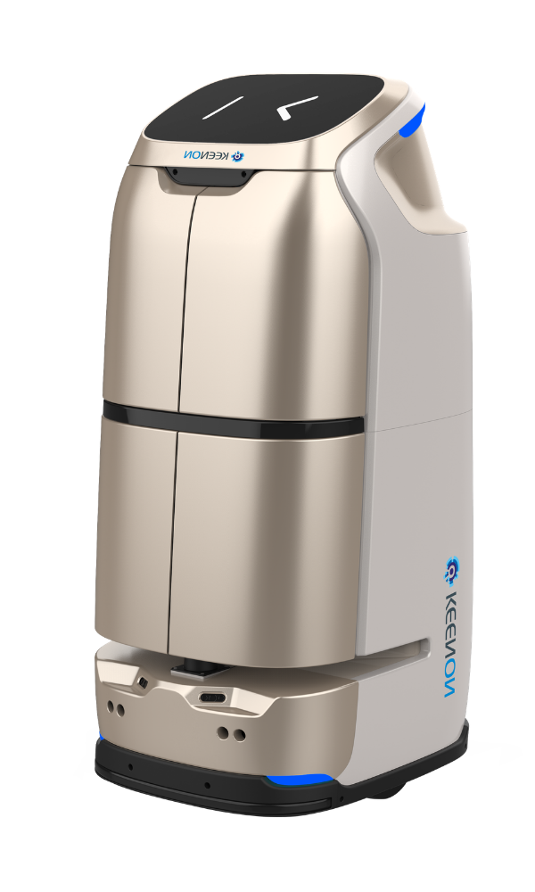 KEENON W3 Butlerbot Serviceroboter für autonome Lieferungen über mehrere Etagen