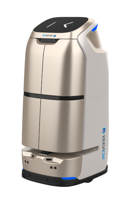 KEENON W3 Butlerbot Serviceroboter für autonome Lieferungen über mehrere Etagen
