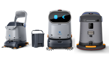 KEENON KleenBot C40 mit Workstation 4-in-1 Reinigungsroboter für Gewerbeflächen / Leasing ab 296,00€